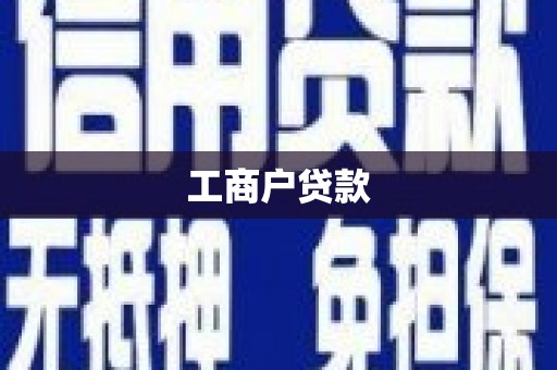 宝清工商户贷款