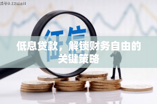 宝清低息贷款，解锁财务自由的关键策略