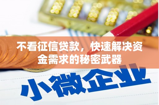 宝清不看征信贷款，快速解决资金需求的秘密武器