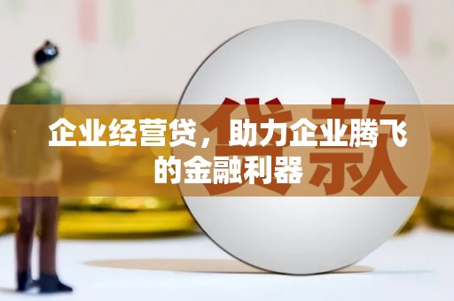 宝清企业经营贷，助力企业腾飞的金融利器