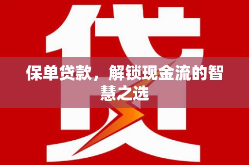 宝清保单贷款，解锁现金流的智慧之选