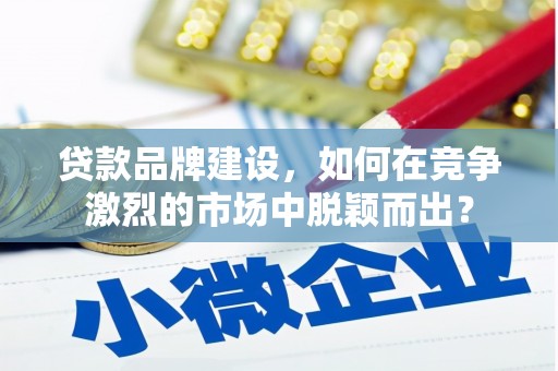 宝清贷款品牌建设，如何在竞争激烈的市场中脱颖而出？