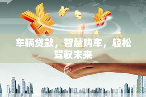 宝清车辆贷款，智慧购车，轻松驾驭未来